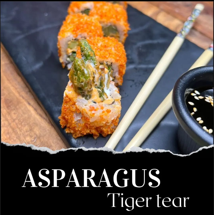Asparagus tiger tear